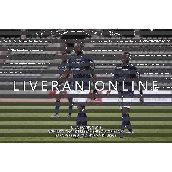 Herve LYBOHY - 11.12.2015 - Paris FC / Lens - 18eme journee Ligue 2 Photo : Nolwenn Le Gouic / Icon Sport/ AGENZIA ALDO LIVERANI SAS - ITALY ONLY EDITORIAL USE ONLY