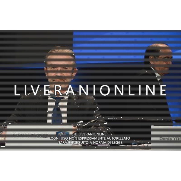 Frederic THIRIEZ / Noel LE GRAET - 12.12.2015 - Assemblee federale FFF - Palais des Congres - Paris Photo : Nolwenn Le Gouic / Icon Sport/ AGENZIA ALDO LIVERANI SAS - ITALY ONLY EDITORIAL USE ONLY