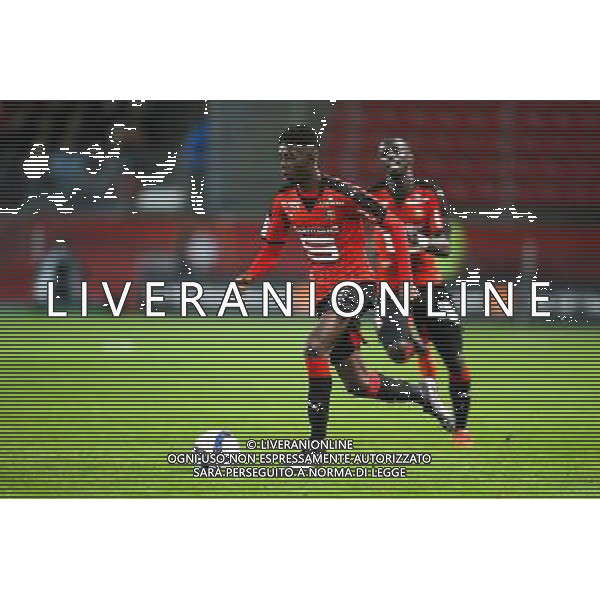 Ousmane DEMBELE - 11.12.2015 - Rennes / Caen - 17e journee Ligue 1 Photo : Vincent Michel / Icon Sport/ AGENZIA ALDO LIVERANI SAS - ITALY ONLY EDITORIAL USE ONLY