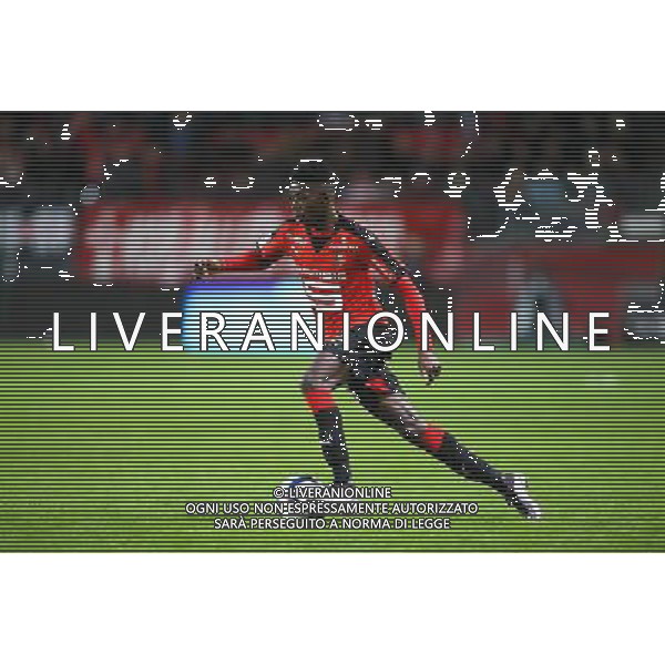 Ousmane DEMBELE - 11.12.2015 - Rennes / Caen - 17e journee Ligue 1 Photo : Vincent Michel / Icon Sport/ AGENZIA ALDO LIVERANI SAS - ITALY ONLY EDITORIAL USE ONLY