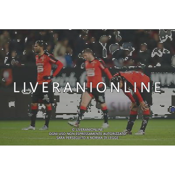 Benjamin ANDRE - 11.12.2015 - Rennes / Caen - 17e journee Ligue 1 Photo : Vincent Michel / Icon Sport/ AGENZIA ALDO LIVERANI SAS - ITALY ONLY EDITORIAL USE ONLY