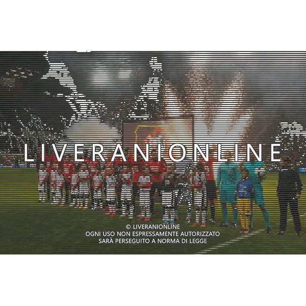 PRESENTATION RENNES AVANT MATCH - 11.12.2015 - Rennes / Caen - 17e journee Ligue 1 Photo : Vincent Michel / Icon Sport/ AGENZIA ALDO LIVERANI SAS - ITALY ONLY EDITORIAL USE ONLY