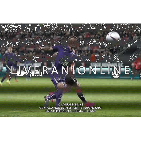 Damien DA SILVA - 11.12.2015 - Rennes / Caen - 17e journee Ligue 1 Photo : Vincent Michel / Icon Sport/ AGENZIA ALDO LIVERANI SAS - ITALY ONLY EDITORIAL USE ONLY