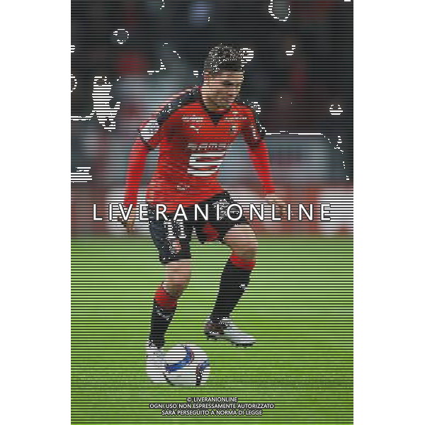 Juan QUINTERO - 11.12.2015 - Rennes / Caen - 17e journee Ligue 1 Photo : Vincent Michel / Icon Sport/ AGENZIA ALDO LIVERANI SAS - ITALY ONLY EDITORIAL USE ONLY