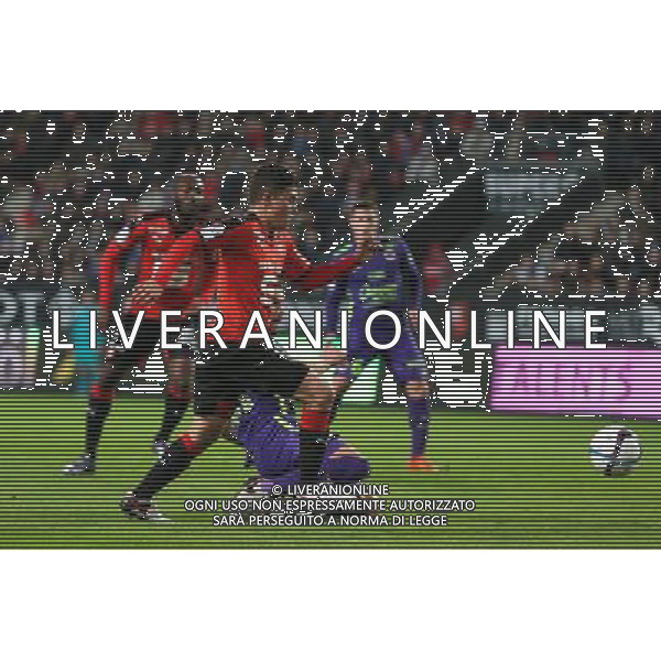 Juan QUINTERO - 11.12.2015 - Rennes / Caen - 17e journee Ligue 1 Photo : Vincent Michel / Icon Sport/ AGENZIA ALDO LIVERANI SAS - ITALY ONLY EDITORIAL USE ONLY