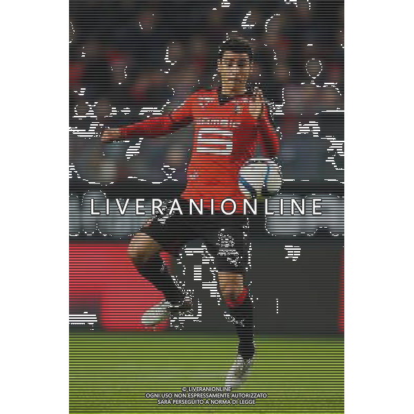 Benjamin ANDRE - 11.12.2015 - Rennes / Caen - 17e journee Ligue 1 Photo : Vincent Michel / Icon Sport/ AGENZIA ALDO LIVERANI SAS - ITALY ONLY EDITORIAL USE ONLY