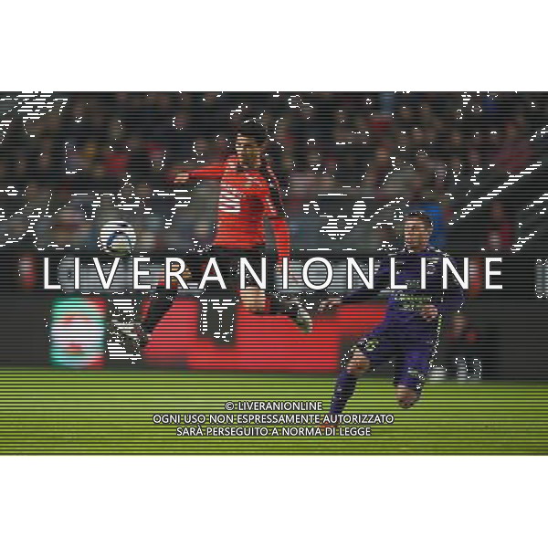 Benjamin ANDRE - 11.12.2015 - Rennes / Caen - 17e journee Ligue 1 Photo : Vincent Michel / Icon Sport/ AGENZIA ALDO LIVERANI SAS - ITALY ONLY EDITORIAL USE ONLY