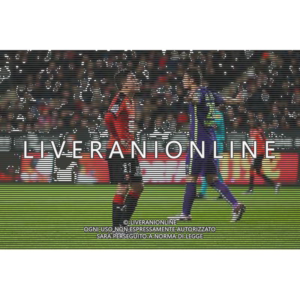 Juan QUINTERO - 11.12.2015 - Rennes / Caen - 17e journee Ligue 1 Photo : Vincent Michel / Icon Sport/ AGENZIA ALDO LIVERANI SAS - ITALY ONLY EDITORIAL USE ONLY