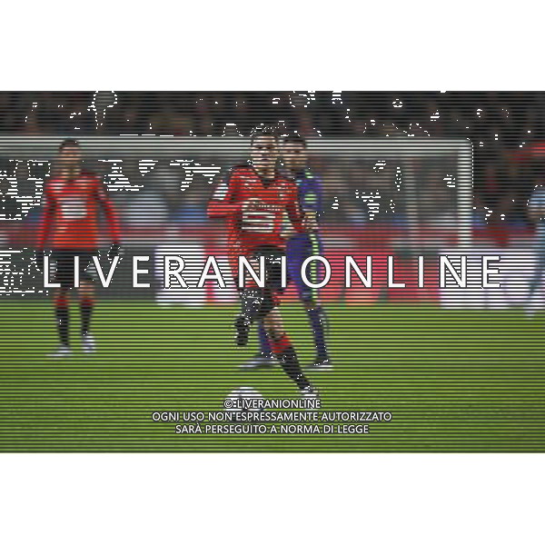 Juan QUINTERO - 11.12.2015 - Rennes / Caen - 17e journee Ligue 1 Photo : Vincent Michel / Icon Sport/ AGENZIA ALDO LIVERANI SAS - ITALY ONLY EDITORIAL USE ONLY