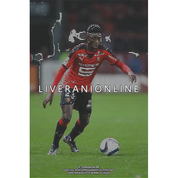 Ousmane DEMBELE - 11.12.2015 - Rennes / Caen - 17e journee Ligue 1 Photo : Vincent Michel / Icon Sport/ AGENZIA ALDO LIVERANI SAS - ITALY ONLY EDITORIAL USE ONLY
