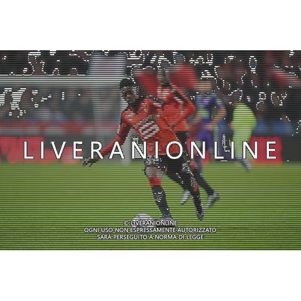 Ousmane DEMBELE - 11.12.2015 - Rennes / Caen - 17e journee Ligue 1 Photo : Vincent Michel / Icon Sport/ AGENZIA ALDO LIVERANI SAS - ITALY ONLY EDITORIAL USE ONLY