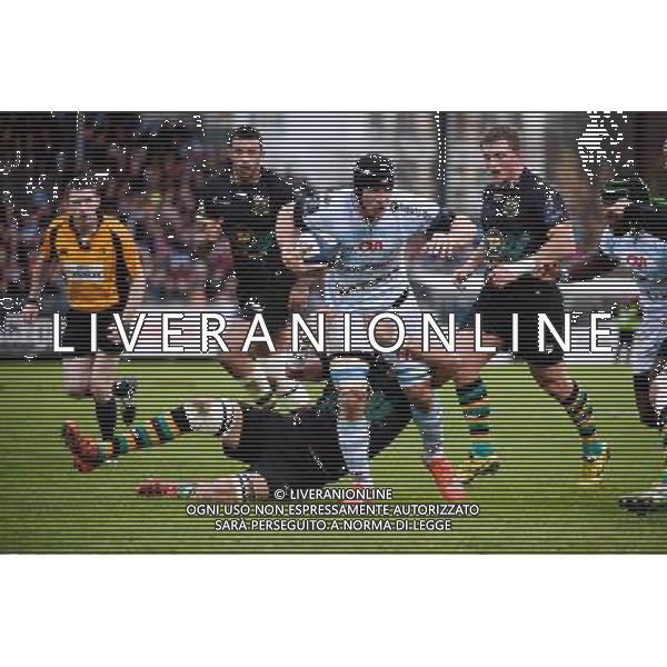 Wenceslas LAURET - 12.12.2015 - Racing 92 / Northampton - European Rugby Champions Cup Photo : Nolwenn Le Gouic / Icon Sport/ AGENZIA ALDO LIVERANI SAS - ITALY ONLY EDITORIAL USE ONLY