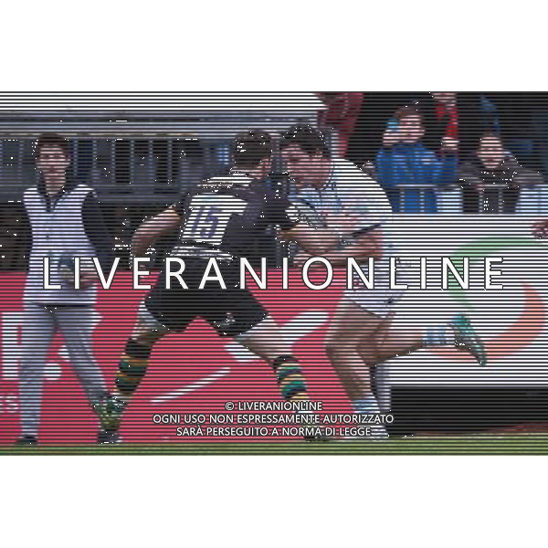 essai Henry CHAVANCY - 12.12.2015 - Racing 92 / Northampton - European Rugby Champions Cup Photo : Nolwenn Le Gouic / Icon Sport/ AGENZIA ALDO LIVERANI SAS - ITALY ONLY EDITORIAL USE ONLY