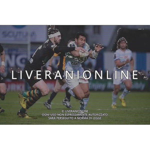 Casey LAULALA - 12.12.2015 - Racing 92 / Northampton - European Rugby Champions Cup Photo : Nolwenn Le Gouic / Icon Sport/ AGENZIA ALDO LIVERANI SAS - ITALY ONLY EDITORIAL USE ONLY