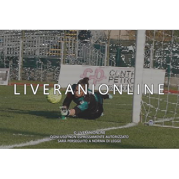 Campionato Lega Pro, Girone B, SANTARCANGELO vs PRATO del 12/12/2015, nella foto, MICHELE NARDI, PROTEGGE LA PORTA, Â©CLAUDIO ZAMAGNI/AGENZIA ALDO LIVERANI S.A.S./ AGENZIA ALDO LIVERANI SAS -