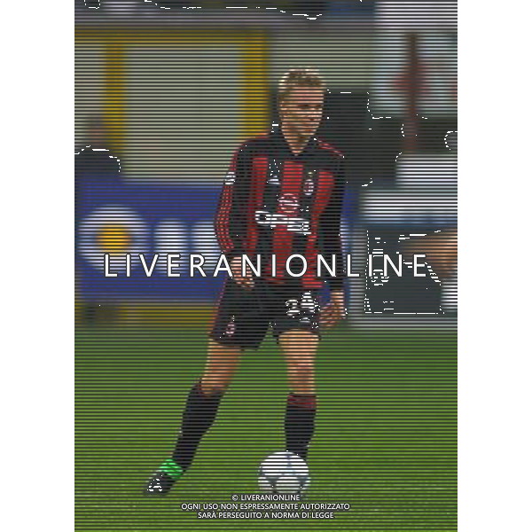MILANO,13-11-01 DFP/GIORGIO RAVEZZANI MILAN-PERUGIA: MARTIN LAURSEN AG ALDO LIVERANI SAS