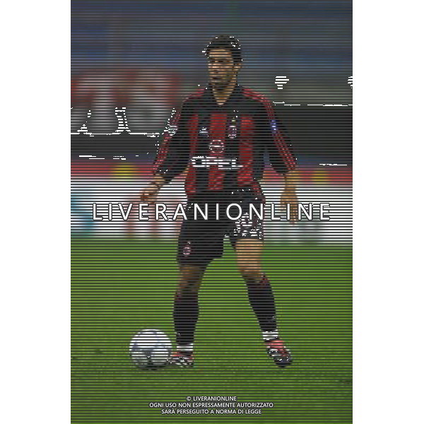 MILANO,13-11-01 DFP/GIORGIO RAVEZZANI MILAN-PERUGIA: MANUEL RUI COSTA AG ALDO LIVERANI SAS