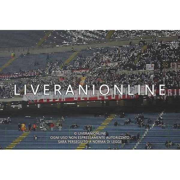 MILANO,13-11-01 DFP/GIORGIO RAVEZZANI MILAN-PERUGIA:TIFOSI MILAN AG ALDO LIVERANI SAS