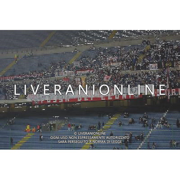 MILANO,13-11-01 DFP/GIORGIO RAVEZZANI MILAN-PERUGIA:TIFOSI MILAN AG ALDO LIVERANI SAS