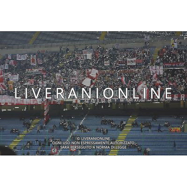 MILANO,13-11-01 DFP/GIORGIO RAVEZZANI MILAN-PERUGIA:TIFOSI MILAN AG ALDO LIVERANI SAS