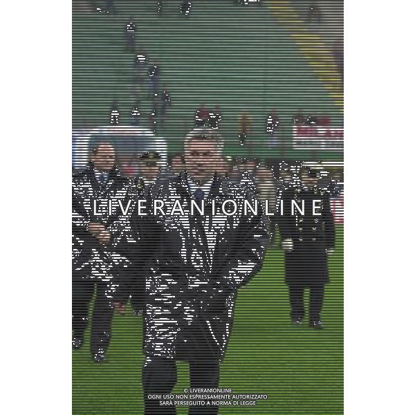 MILANO,13-11-01 DFP/MARCO DE PONTI MILAN-PERUGIA: CARLO ANCELOTTI AG ALDO LIVERANI SAS