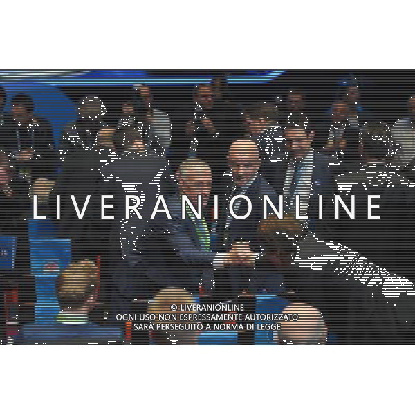 Didier Deschamps / Antonio Conte - 12.12.2015 - Tirage au sort Euro 2016 -Paris Photo : Andre Ferreira / Icon Sport ONLY ITALY/Agenzia Aldo Liverani s.a.s.