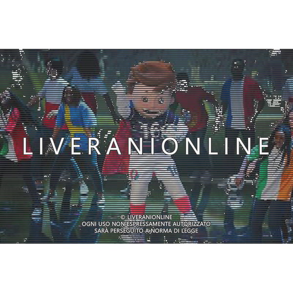 illustration ceremonie d\'ouverture / Super Victor - 12.12.2015 - Tirage au sort Euro 2016 -Paris Photo : Andre Ferreira / Icon Sport ONLY ITALY/Agenzia Aldo Liverani s.a.s.