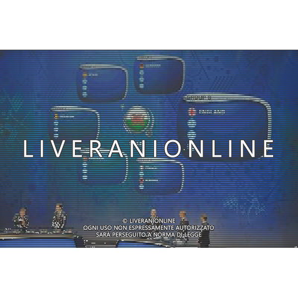 illustration tirage Pays de Galles - 12.12.2015 - Tirage au sort Euro 2016 -Paris Photo : Andre Ferreira / Icon Sport ONLY ITALY/Agenzia Aldo Liverani s.a.s.