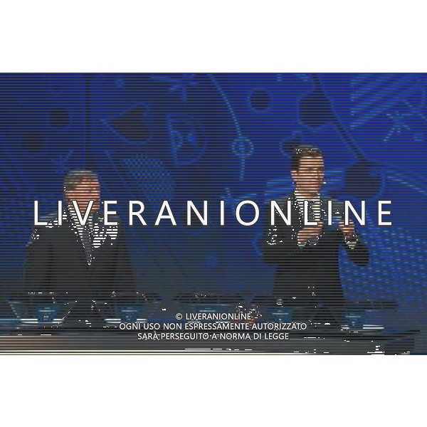 Antonin Panenka / Oliver Bierhoff - 12.12.2015 - Tirage au sort Euro 2016 -Paris Photo : Andre Ferreira / Icon Sport ONLY ITALY/Agenzia Aldo Liverani s.a.s.