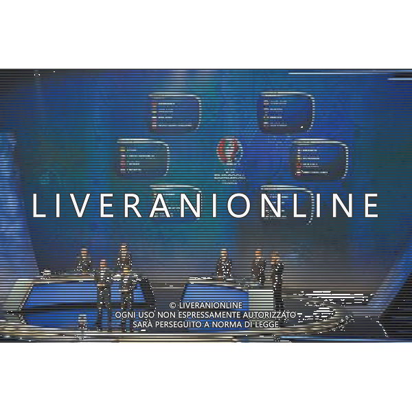 illustration tirage groupes - 12.12.2015 - Tirage au sort Euro 2016 -Paris Photo : Andre Ferreira / Icon Sport ONLY ITALY/Agenzia Aldo Liverani s.a.s.