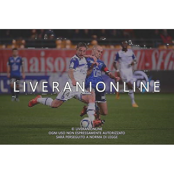 Mehdi MOSTEFA SBAA / Benjamin NIVET - 12.12.2015 - Troyes / Bastia - 18eme journee de Ligue 1 Photo: Dave Winter / Icon Sport AG ALDO LIVERANI SAS ONLY ITALY