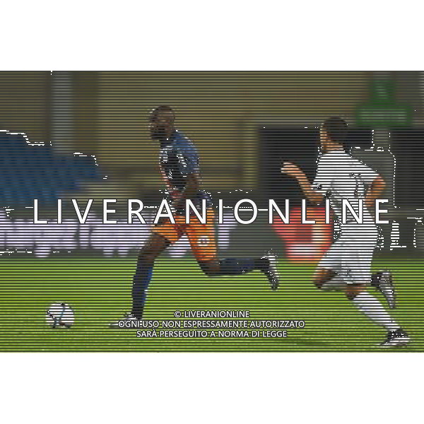 Mustapha Yatabare - 12.12.2015 - Montpellier / Guingamp - 18eme journee de Ligue 1 Photo : Alexandre Dimou / Icon Sport AG ALDO LIVERANI SAS ONLY ITALY