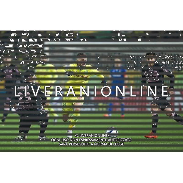 Lucas DEAUX / Yann BODIGER - 12.12.2015 - Nantes / Toulouse - 18eme journee de Ligue 1 Photo : Vincent Michel / Icon Sport AG ALDO LIVERANI SAS ONLY ITALY