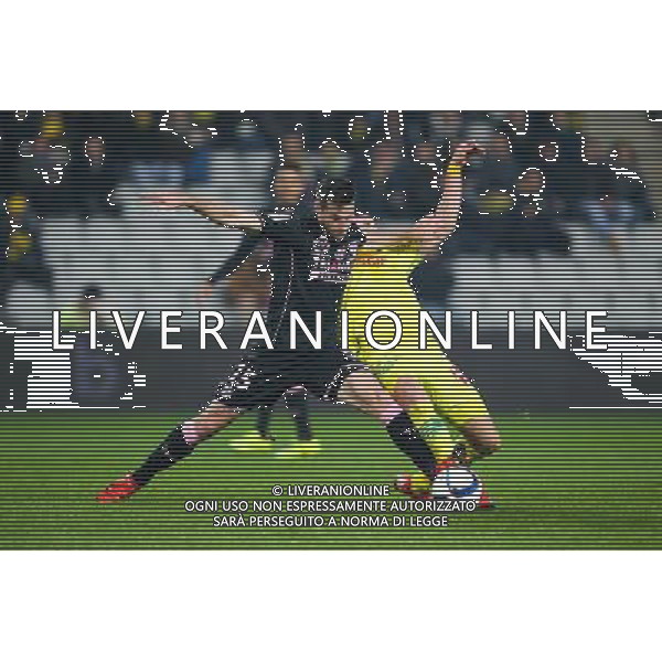 Uros SPAJIC / Emiliano SALA - 12.12.2015 - Nantes / Toulouse - 18eme journee de Ligue 1 Photo : Vincent Michel / Icon Sport AG ALDO LIVERANI SAS ONLY ITALY