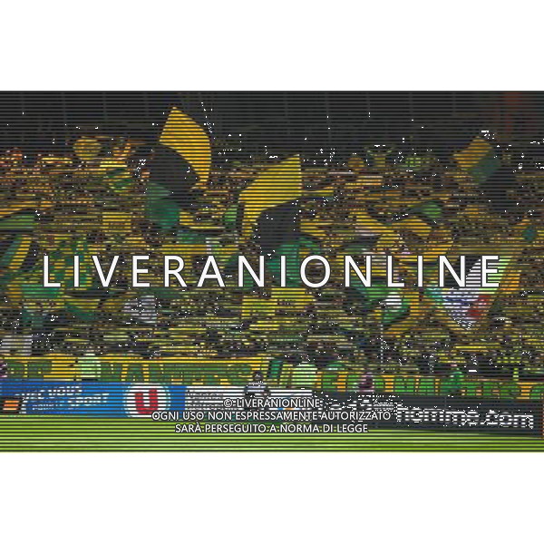 Supporters Nantes - 12.12.2015 - Nantes / Toulouse - 18eme journee de Ligue 1 Photo : Vincent Michel / Icon Sport AG ALDO LIVERANI SAS ONLY ITALY