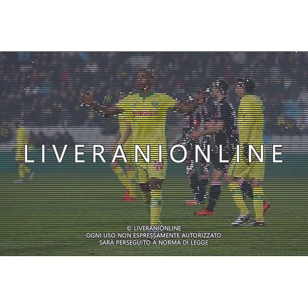 Johan AUDEL - 12.12.2015 - Nantes / Toulouse - 18eme journee de Ligue 1 Photo : Vincent Michel / Icon Sport AG ALDO LIVERANI SAS ONLY ITALY