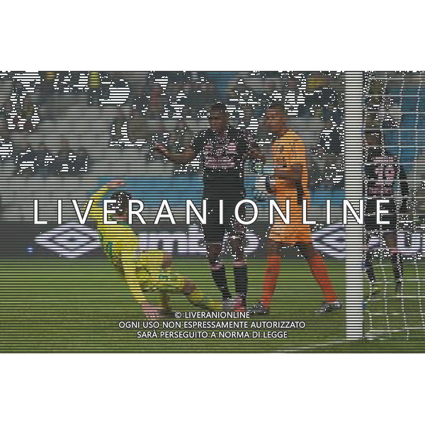 Thomas HENRY / Issa DIOP / Alban LAFONT - 12.12.2015 - Nantes / Toulouse - 18eme journee de Ligue 1 Photo : Vincent Michel / Icon Sport AG ALDO LIVERANI SAS ONLY ITALY