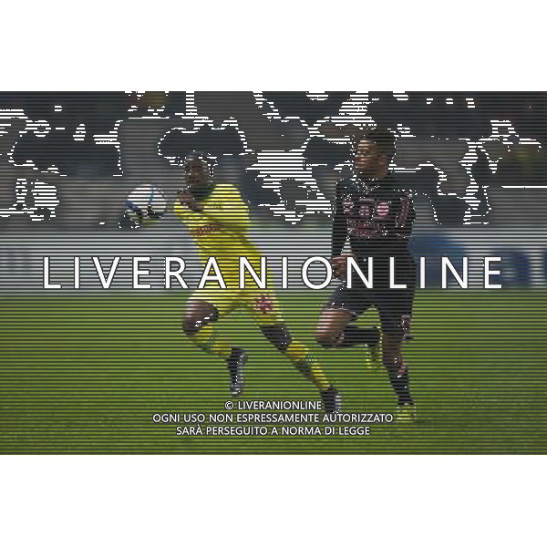 Jules ILOKI / William MATHEUS - 12.12.2015 - Nantes / Toulouse - 18eme journee de Ligue 1 Photo : Vincent Michel / Icon Sport AG ALDO LIVERANI SAS ONLY ITALY