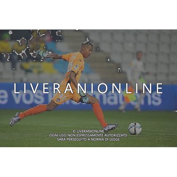 Alban LAFONT - 12.12.2015 - Nantes / Toulouse - 18eme journee de Ligue 1 Photo : Vincent Michel / Icon Sport AG ALDO LIVERANI SAS ONLY ITALY