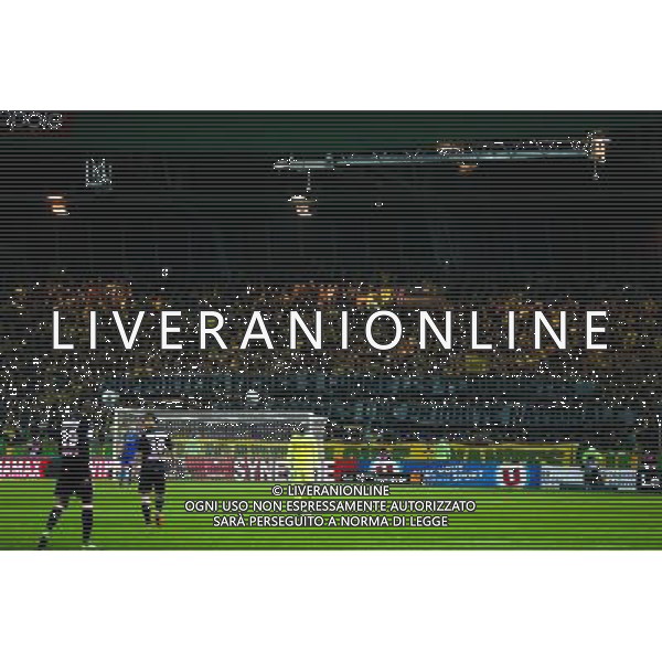 Supporters Nantes - 12.12.2015 - Nantes / Toulouse - 18eme journee de Ligue 1 Photo : Vincent Michel / Icon Sport AG ALDO LIVERANI SAS ONLY ITALY