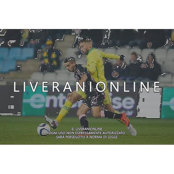 Wissam BEN YEDDER / Lucas DEAUX - 12.12.2015 - Nantes / Toulouse - 18eme journee de Ligue 1 Photo : Vincent Michel / Icon Sport AG ALDO LIVERANI SAS ONLY ITALY