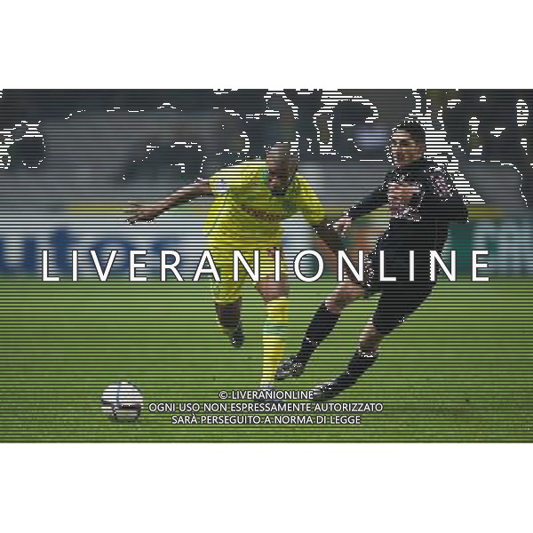 Johan AUDEL / Yann BODIGER - 12.12.2015 - Nantes / Toulouse - 18eme journee de Ligue 1 Photo : Vincent Michel / Icon Sport AG ALDO LIVERANI SAS ONLY ITALY