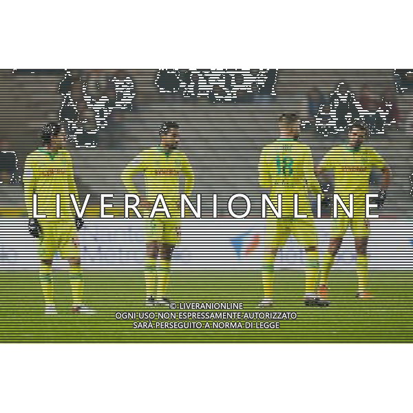 Alejandro BEDOYA / Levy DJIDJI / Lucas DEAUX / Oswaldo VIZCARRONDO - 12.12.2015 - Nantes / Toulouse - 18eme journee de Ligue 1 Photo : Vincent Michel / Icon Sport AG ALDO LIVERANI SAS ONLY ITALY