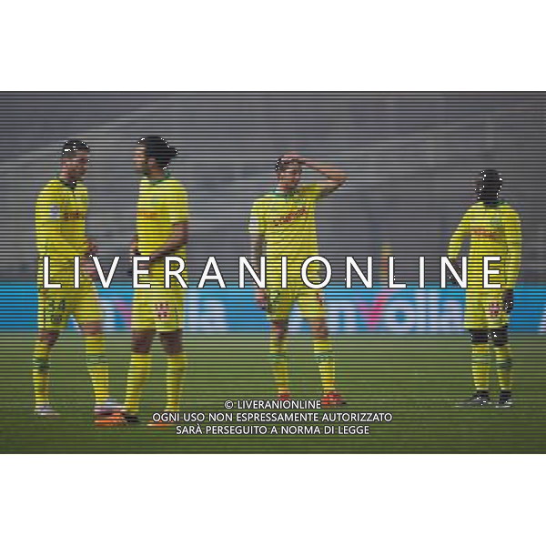 Thomas HENRY / Oswaldo VIZCARRONDO / Emiliano SALA / Youssouf SABALY - 12.12.2015 - Nantes / Toulouse - 18eme journee de Ligue 1 Photo : Vincent Michel / Icon Sport AG ALDO LIVERANI SAS ONLY ITALY