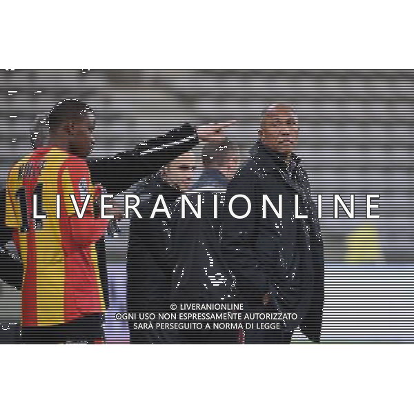 Antoine KOMBOUARE / Deme NDIAYE - 11.12.2015 - Paris FC / Lens - 18eme journee Ligue 2 Photo : Nolwenn Le Gouic / Icon Sport/ AGENZIA ALDO LIVERANI SAS - ITALY ONLY EDITORIAL USE ONLY