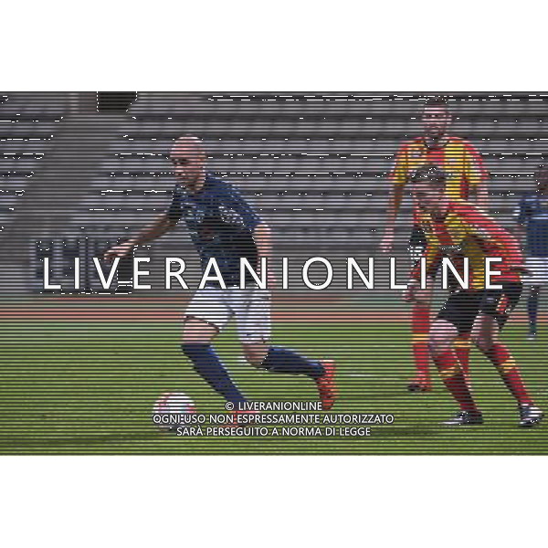 Idriss ECH CHERGUI - 11.12.2015 - Paris FC / Lens - 18eme journee Ligue 2 Photo : Nolwenn Le Gouic / Icon Sport/ AGENZIA ALDO LIVERANI SAS - ITALY ONLY EDITORIAL USE ONLY