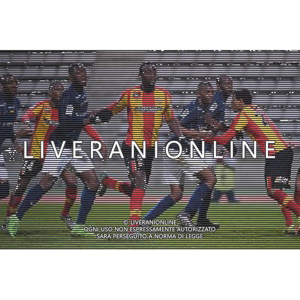 Abdoul BA - 11.12.2015 - Paris FC / Lens - 18eme journee Ligue 2 Photo : Nolwenn Le Gouic / Icon Sport/ AGENZIA ALDO LIVERANI SAS - ITALY ONLY EDITORIAL USE ONLY