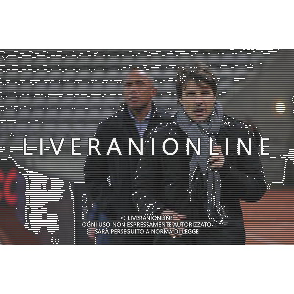 Antoine KOMBOUARE / Jean Luc VASSEUR - 11.12.2015 - Paris FC / Lens - 18eme journee Ligue 2 Photo : Nolwenn Le Gouic / Icon Sport/ AGENZIA ALDO LIVERANI SAS - ITALY ONLY EDITORIAL USE ONLY