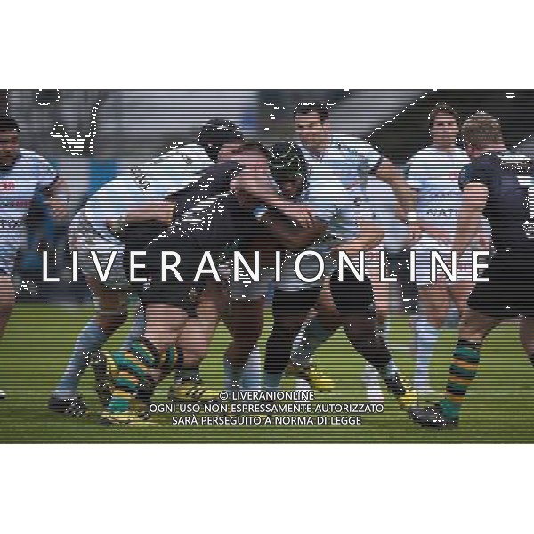 Eddy BEN AROUS - 12.12.2015 - Racing 92 / Northampton - European Rugby Champions Cup Photo : Nolwenn Le Gouic / Icon Sport/ AGENZIA ALDO LIVERANI SAS - ITALY ONLY EDITORIAL USE ONLY