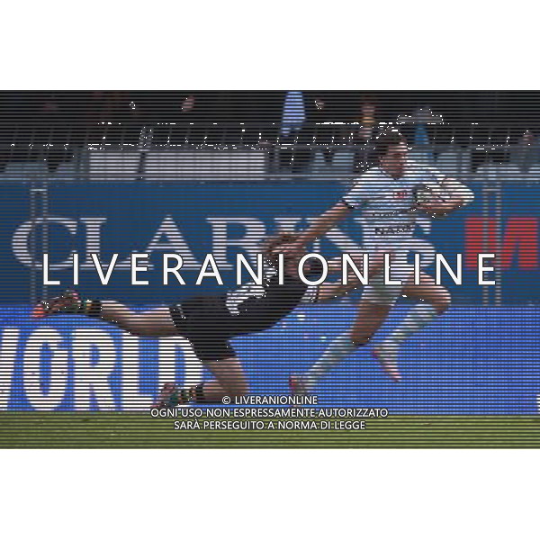 Juan IMHOFF - 12.12.2015 - Racing 92 / Northampton - European Rugby Champions Cup Photo : Nolwenn Le Gouic / Icon Sport/ AGENZIA ALDO LIVERANI SAS - ITALY ONLY EDITORIAL USE ONLY